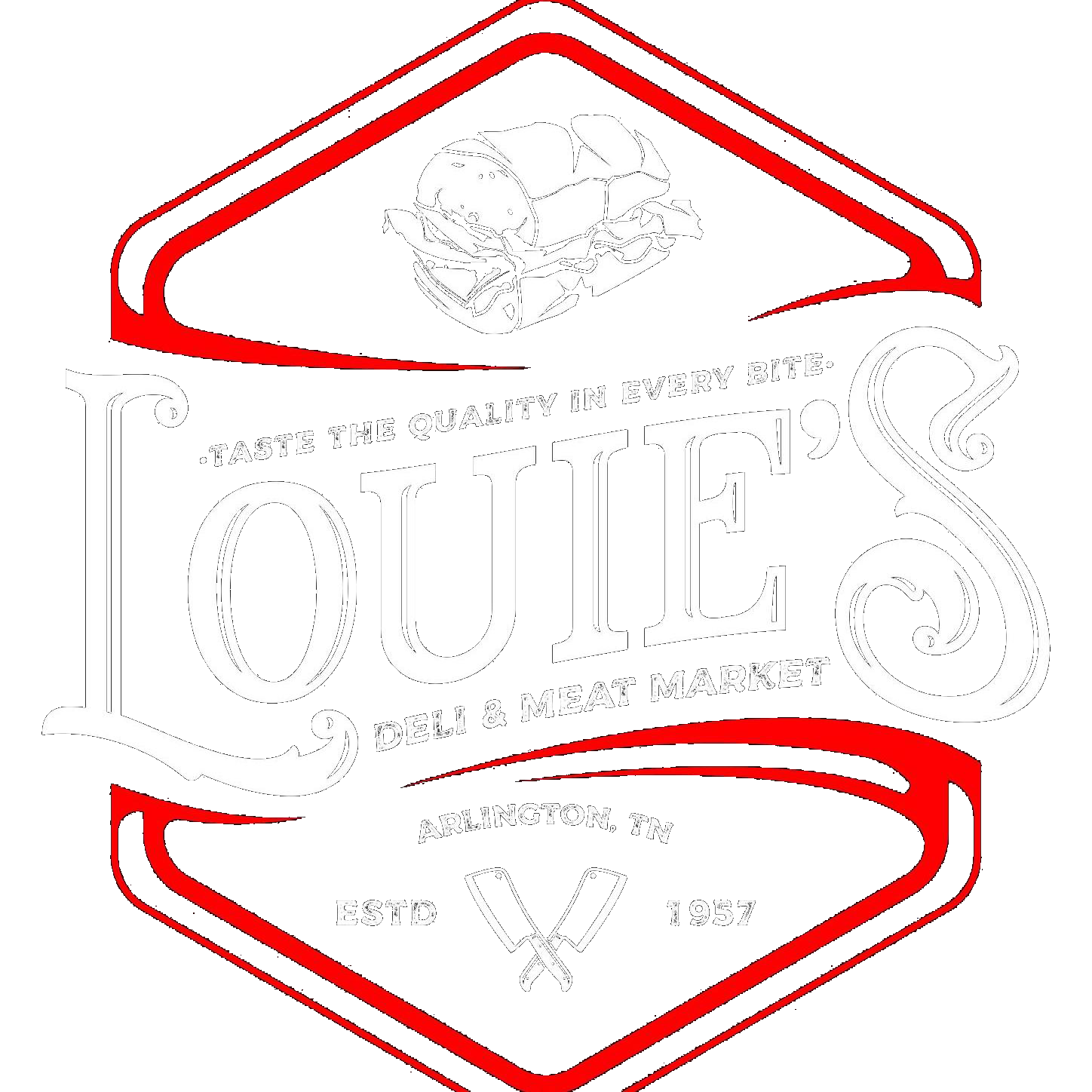 Louies deli and meat market transparent