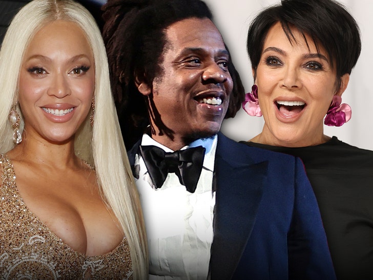 Beyonce Jay-Z secret appearance Kris Jenner 70th birthday party paparazzi avoidance celebrity news