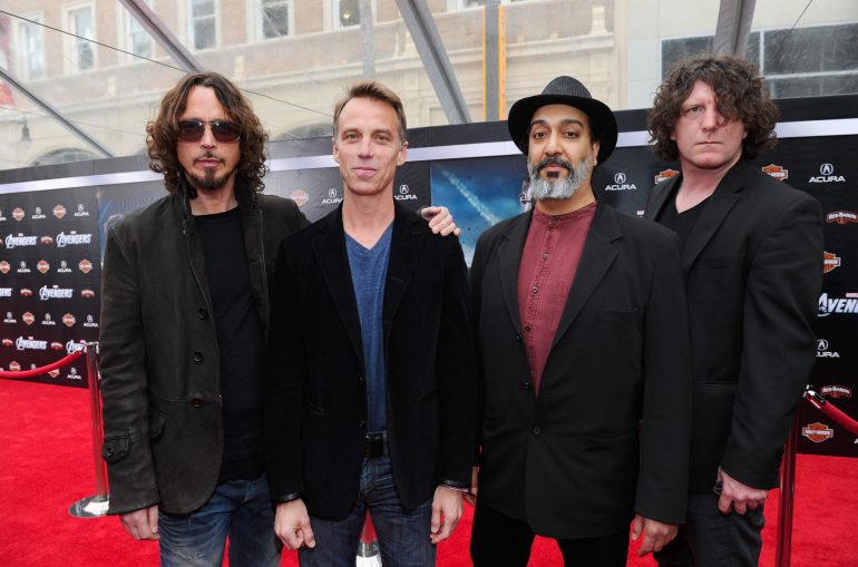 Soundgarden Rock & Roll Hall of Fame induction Jim Carrey Chris Cornell tribute Taylor Momsen Brandi Carlile performance
