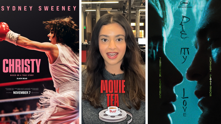 Sydney Sweeney Christy movie Jennifer Lawrence Robert Pattinson Die My Love Guillermo del Toro Frankenstein new movies 2025